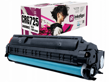 Inkdigo toner CRG725 kompatybilny z Canon i-Sensys LBP-6000 MF3010 LBP-6020 Certyfikat TÜV