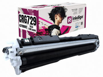 Inkdigo toner CRG729 kompatybilny z Canon i-Sensys LBP7010C LBP7018C Certyfikat TÜV