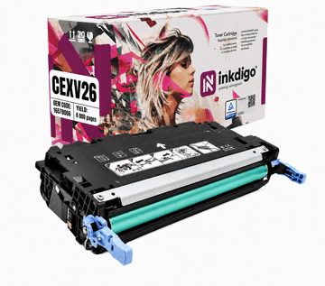Inkdigo toner CEXV26Y kompatybilny z Canon ImagerunnerC1021I Certyfikat TÜV