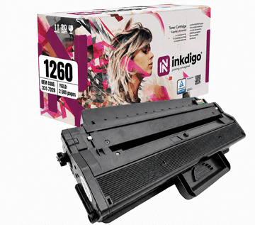 Inkdigo toner 593-11109 kompatybilny z Dell B1260dn B1265dfw B1265dnf Certyfikat TÜV