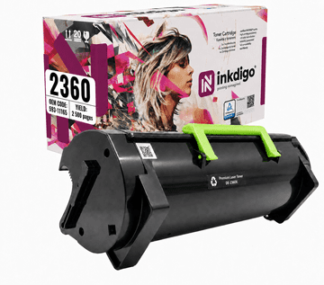Inkdigo toner 593-11165 kompatybilny z Dell B2360d B3460dn B2360dn B3465dnf Certyfikat TÜV