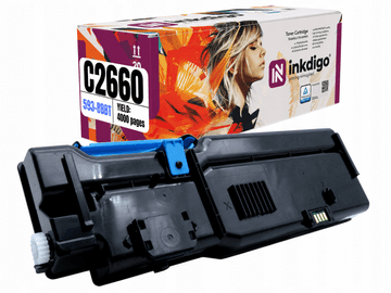 Inkdigo toner 593-BBBT kompatybilny z Dell C2660dn C2665dnf Certyfikat TÜV