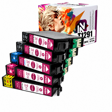 Inkdigo tusz T1291-T1294 kompatybilny z Epson Stylus SX425 WorkForce 525 Certyfikat TÜV
