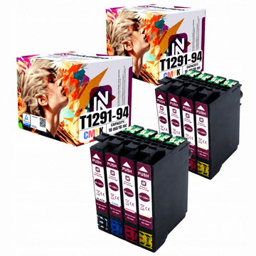 Inkdigo tusz T1291-T1294 kompatybilny z Epson Stylus SX425 WorkForce 525 Certyfikat TÜV
