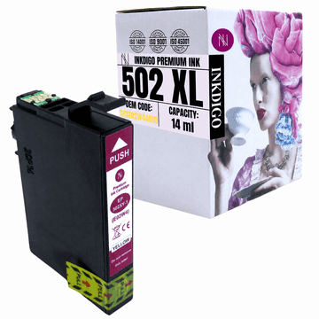 Inkdigo tusz 502XL Y kompatybilny z Epson Expression Home XP-5100 XP-5115 Certyfikat TÜV