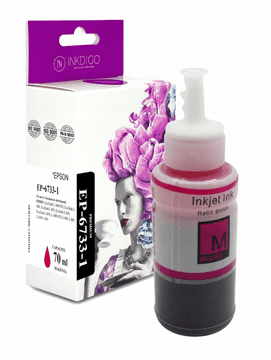 Inkdigo tusz T6733 kompatybilny z Epson EcoTank L1800ITS L805 L810 L1800ITS Certyfikat TÜV
