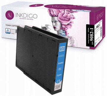 Inkdigo tusz T9082 kompatybilny z Epson WorkForce Pro WF-6090D2TWC Certyfikat TÜV