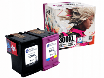 Inkdigo tusz 300XL kompatybilny z HP DeskJet D1658 Envy 100e-All-in-One Certyfikat TÜV