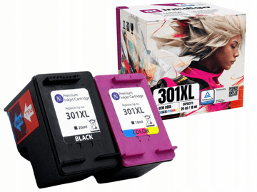 Inkdigo tusz 301XL kompatybilny z HP DeskJet 1000 Envy 4500e-All-in-One Certyfikat TÜV