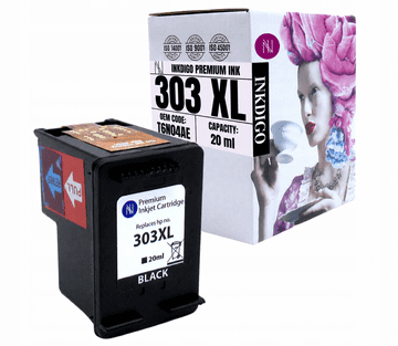 Inkdigo tusz 303XL kompatybilny z HP Envy Inspire7220e Photo6220 Photo6234 Certyfikat TÜV