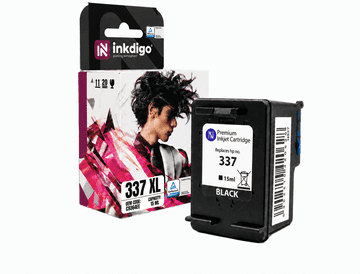 Inkdigo tusz 337 XL kompatybilny z HP DeskJet 5940 D4155 OfficeJet 6310 Certyfikat TÜV