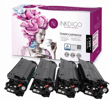 Inkdigo toner CF360-363X kompatybilny z HP FlowMFPM577c M553x FlowMFPM577cm Certyfikat TÜV