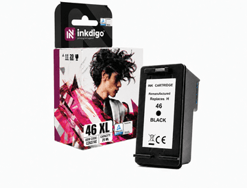 Inkdigo tusz 46XL kompatybilny z HP DeskJet InkAdvantageUltra2529 Certyfikat TÜV