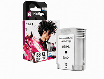 Inkdigo tusz 88XL kompatybilny z HP OfficeJet Pro K5300 L7480 K550 K8600 Certyfikat TÜV
