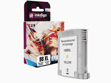 Inkdigo tusz 88XL kompatybilny z HP OfficeJet Pro K5300 L7480 K550 K8600 Certyfikat TÜV