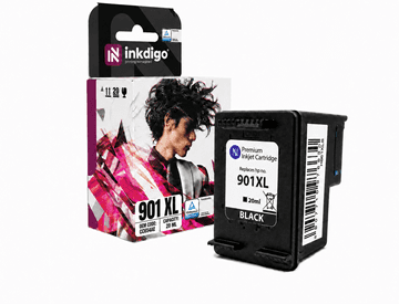 Inkdigo tusz 901XL kompatybilny z HP OfficeJet 4500 J4524 4500Wireless Certyfikat TÜV