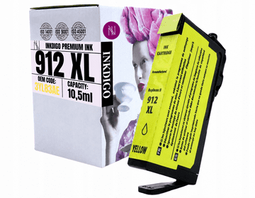 Inkdigo tusz 912XL kompatybilny z HP OfficeJet 8010 OfficeJet Pro 8010 8017 Certyfikat TÜV