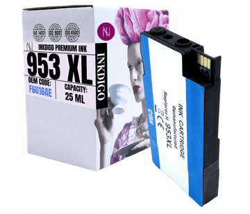 Inkdigo tusz 953XL kompatybilny z HP OfficeJet Pro 7720 8715 8730 7730 8740 Certyfikat TÜV