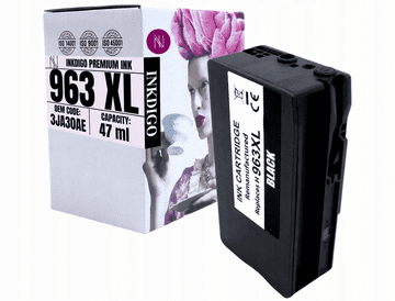 Inkdigo tusz 963XL kompatybilny z HP OfficeJet Pro 9010 9019 9026 9010e Certyfikat TÜV