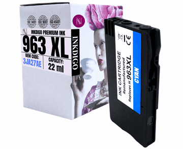Inkdigo tusz 963XL kompatybilny z HP OfficeJet Pro 9010 9019 9026 9010e Certyfikat TÜV