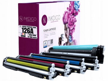 Inkdigo bęben+toner CE310 CE314A kompatybilny z HP CP1021 CP1025Color M275 Certyfikat TÜV