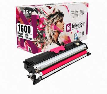 Inkdigo toner A0V30CH kompatybilny z Minolta Magicolor 1600W 1650ENDT Certyfikat TÜV