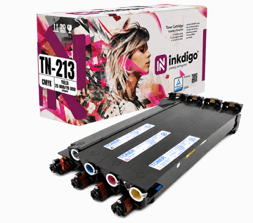 Inkdigo toner TN213 kompatybilny z Konica Minolta Bizhub C203 C253 Certyfikat TÜV