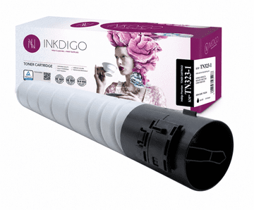 Inkdigo toner TN323 kompatybilny z Konica Minolta Bizhub 227 287 367 Certyfikat TÜV