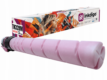 Inkdigo toner TN328M kompatybilny z Konica Minolta Bizhub C250i C300i C360i Certyfikat TÜV
