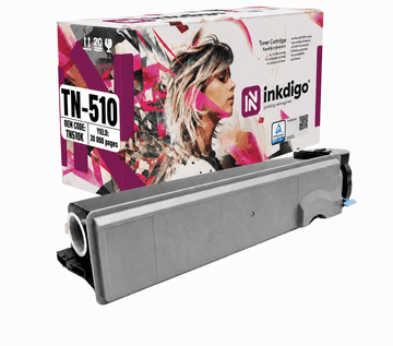 Inkdigo toner TN510K kompatybilny z Konica Minolta Bizhub C500 Certyfikat TÜV
