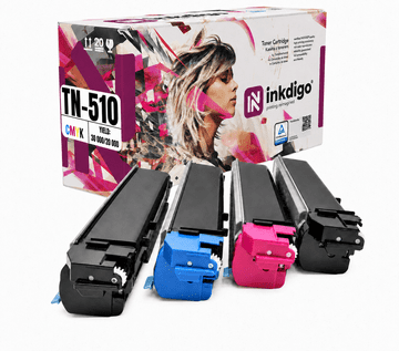 Inkdigo toner TN510 kompatybilny z Konica Minolta Bizhub C500 Certyfikat TÜV