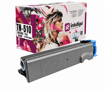 Inkdigo toner TN510C kompatybilny z Konica Minolta Bizhub C500 Certyfikat TÜV