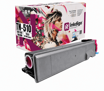Inkdigo toner TN510M kompatybilny z Konica Minolta Bizhub C500 Certyfikat TÜV