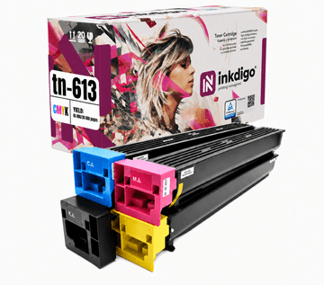 Inkdigo toner TN613 kompatybilny z Minolta Bizhub C452 C552DS C652 C552 Certyfikat TÜV