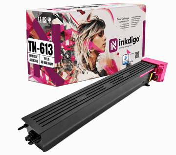 Inkdigo toner TN613M kompatybilny z Minolta Bizhub C452 C552DS C652 C552 Certyfikat TÜV