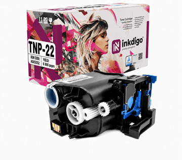 Inkdigo toner TNP22C kompatybilny z Konica Minolta Bizhub C35 C35P Certyfikat TÜV