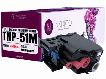 Inkdigo toner TNP51M kompatybilny z Konica Minolta Bizhub C3110 Certyfikat TÜV