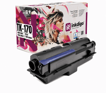 Inkdigo toner TK170 kompatybilny z Kyocera ECOSYS P2135d P2135dn FS-1320D Certyfikat TÜV