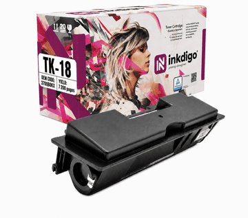Inkdigo toner TK18 kompatybilny z Kyocera 1018MFP FS-1020 1020DT 1118FDPMFP Certyfikat TÜV