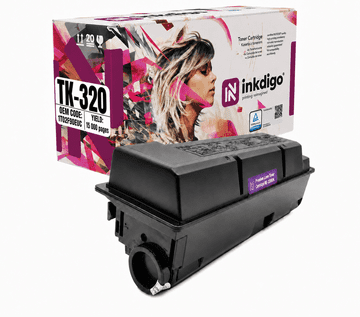 Inkdigo toner TK320 kompatybilny z Kyocera FS-3900DN FS-4000DN FS-3900DTN Certyfikat TÜV
