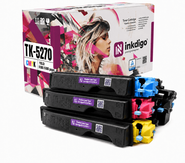 Inkdigo toner TK5270 kompatybilny z Kyocera ECOSYS M6230cidn P6230cdn Certyfikat TÜV
