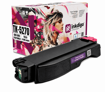 Inkdigo toner TK5270M kompatybilny z Kyocera ECOSYS M6230cidn P6230cdn Certyfikat TÜV