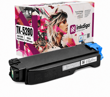 Inkdigo toner TK5280C kompatybilny z Kyocera ECOSYS M6235cidn P6235cdn Certyfikat TÜV