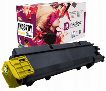 Inkdigo toner TK5370Y kompatybilny z Kyocera ECOSYS MA3500cifx PA3500cx Certyfikat TÜV