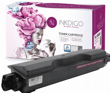 Inkdigo toner TK580K kompatybilny z Kyocera ECOSYS P6021cdn FS-C5150DN Certyfikat TÜV