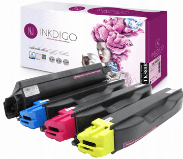 Inkdigo toner TK580 kompatybilny z Kyocera ECOSYS P6021cdn FS-C5150DN Certyfikat TÜV