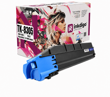 Inkdigo toner TK8305C kompatybilny z Kyocera TASKalfa3050ci TASKalfa3550ci Certyfikat TÜV