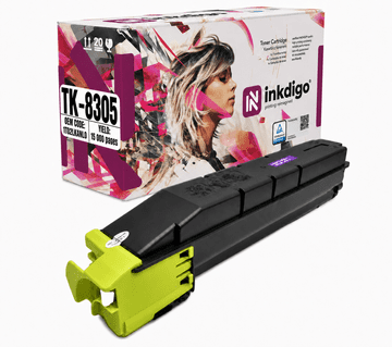 Inkdigo toner TK8305Y kompatybilny z Kyocera TASKalfa3050ci TASKalfa3550ci Certyfikat TÜV