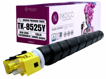 Inkdigo toner TK8525Y kompatybilny z Kyocera TASKalfa3552ci TASKalfa4052ci Certyfikat TÜV