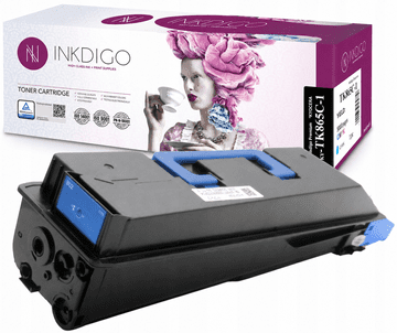 Inkdigo toner TK865C kompatybilny z Kyocera TASKalfa250ci TASKalfa300ci Certyfikat TÜV